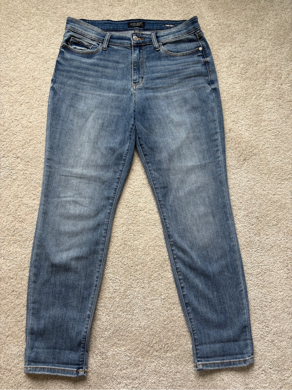 Judy Blue Washed Light Blue Slim Fit Jeans Size 31